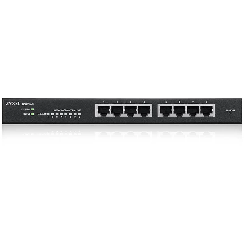 Коммутатор ZyXEL GS1915-8-EU0101F 