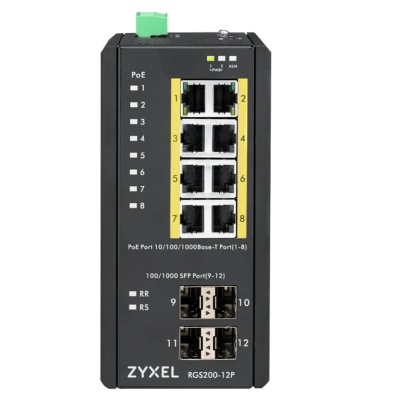 Коммутатор Zyxel RGS200-12P 